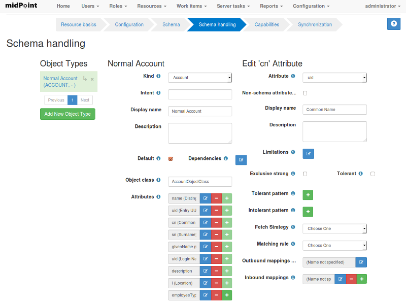 midPoint Resource Wizard